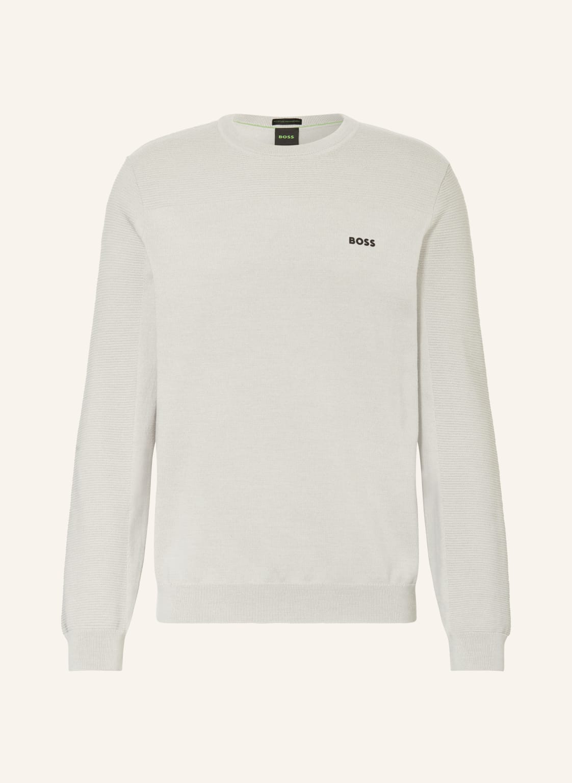 Boss Pullover Momentum grau von Boss