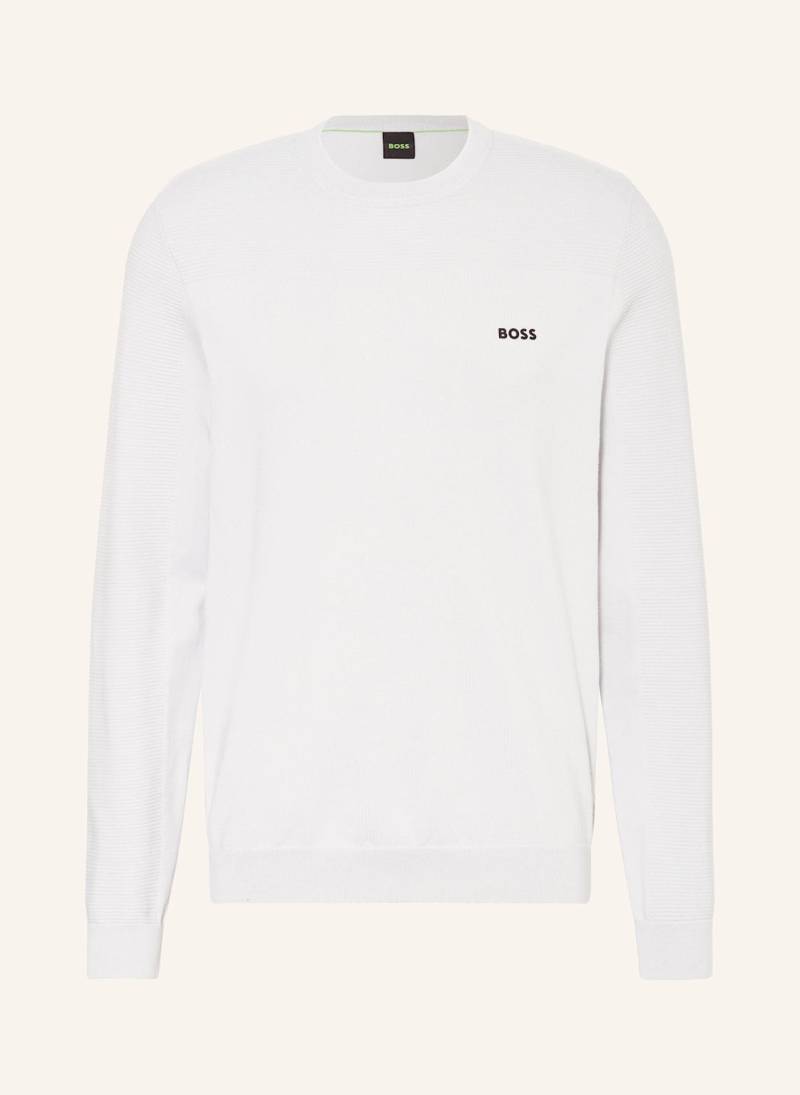 Boss Pullover Momentum grau von Boss