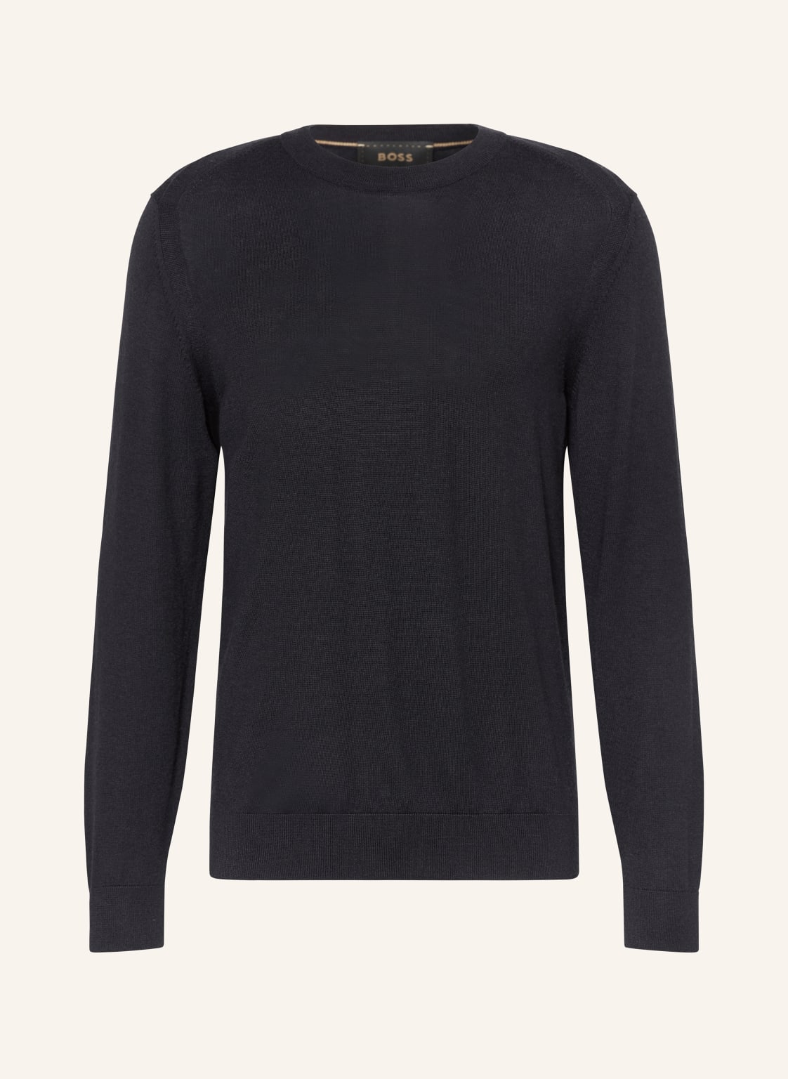 Boss Pullover Overo Mit Seide Und Cashmere blau Boss Pullover Overo Mit Seide Und Cashmere blau von Boss