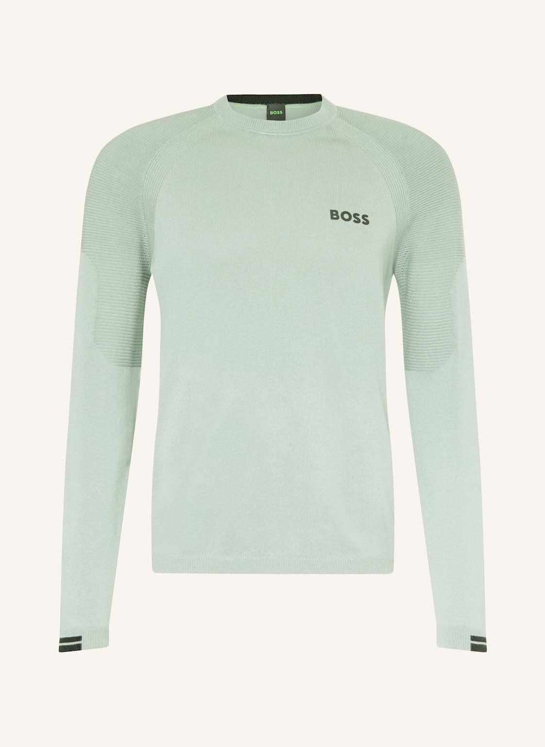 Boss Pullover Perform Max gruen von Boss