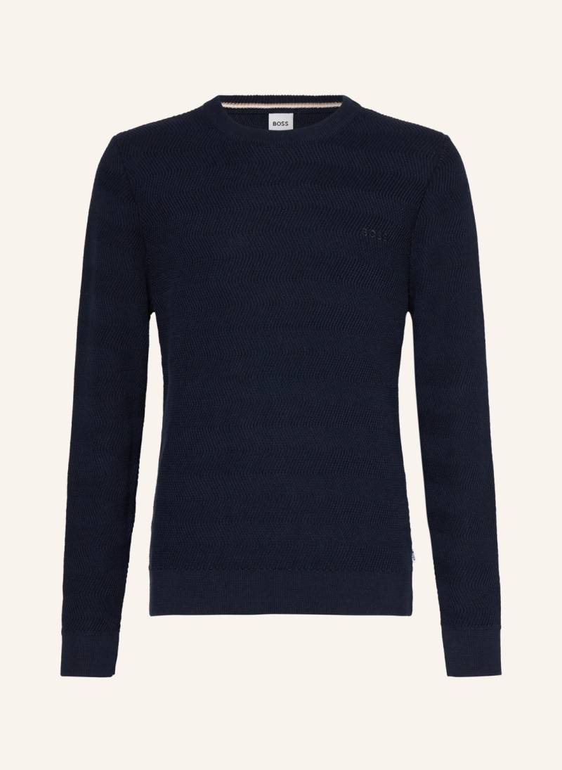 Boss Pullover blau von Boss