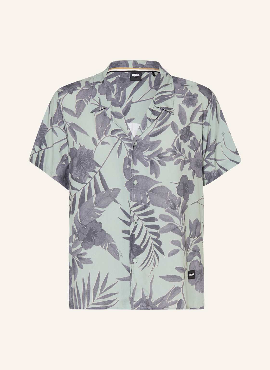 Boss Resorthemd Beach Comfort Fit gruen Boss Resorthemd Beach Comfort Fit gruen von Boss