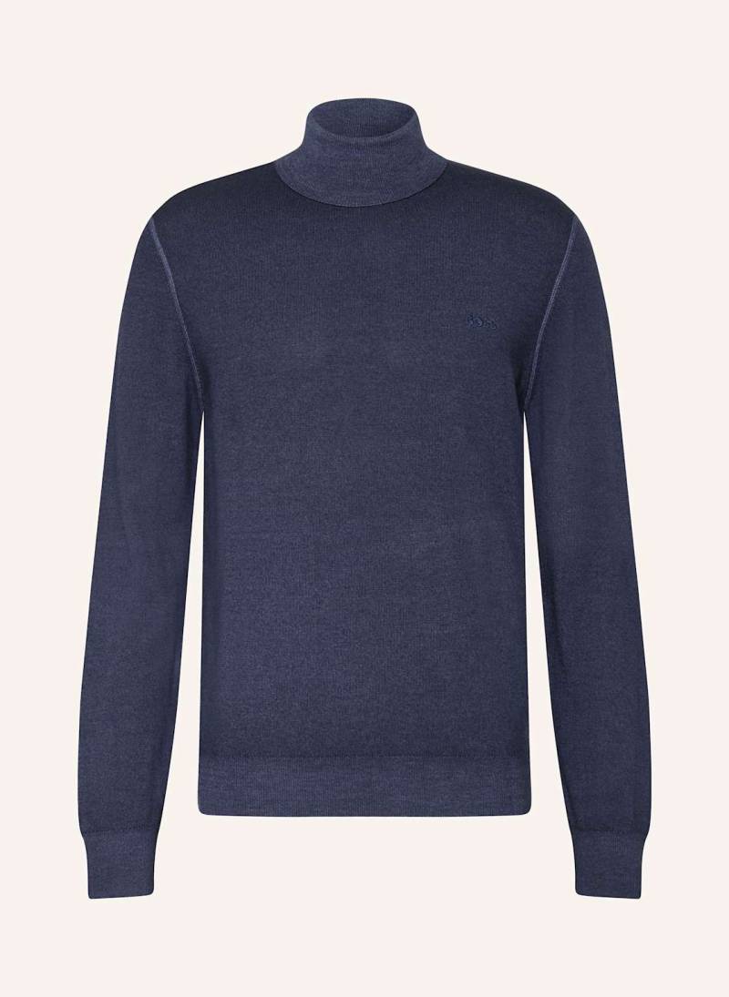 Boss Rollkragenpullover Artulo blau von Boss