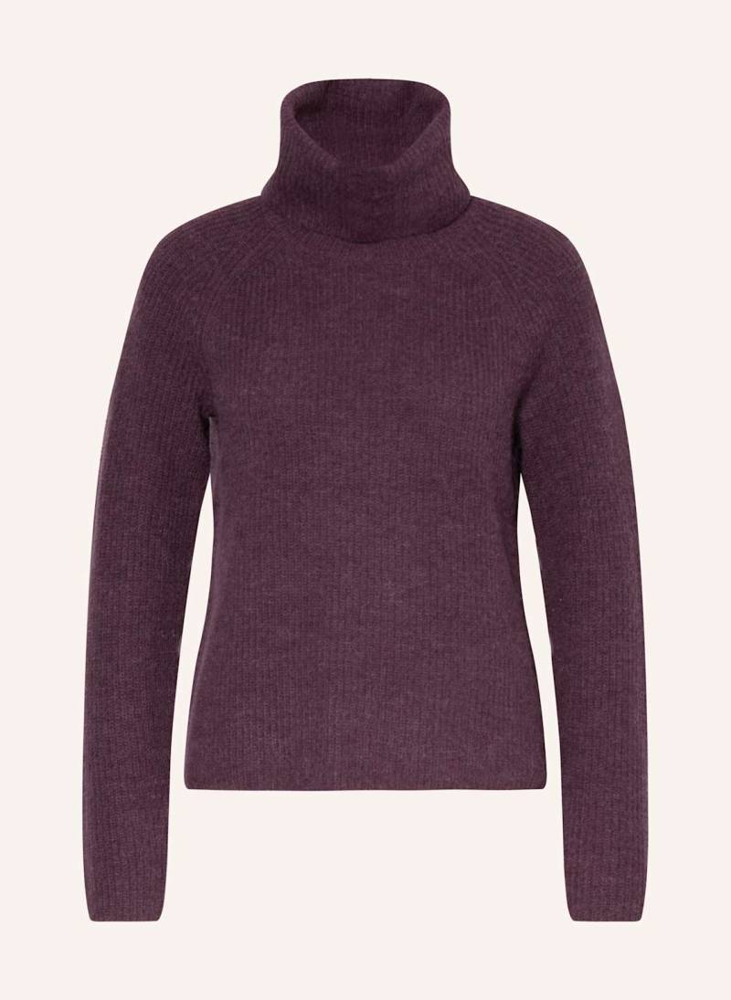 Boss Rollkragenpullover Falody Mit Alpaka lila von Boss