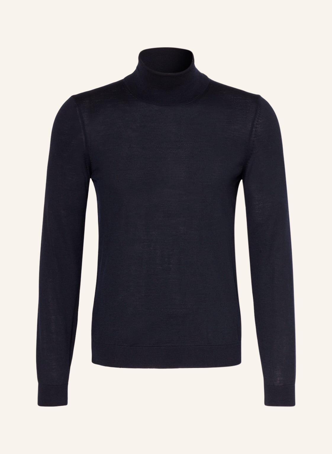 Boss Rollkragenpullover Musso blau von Boss