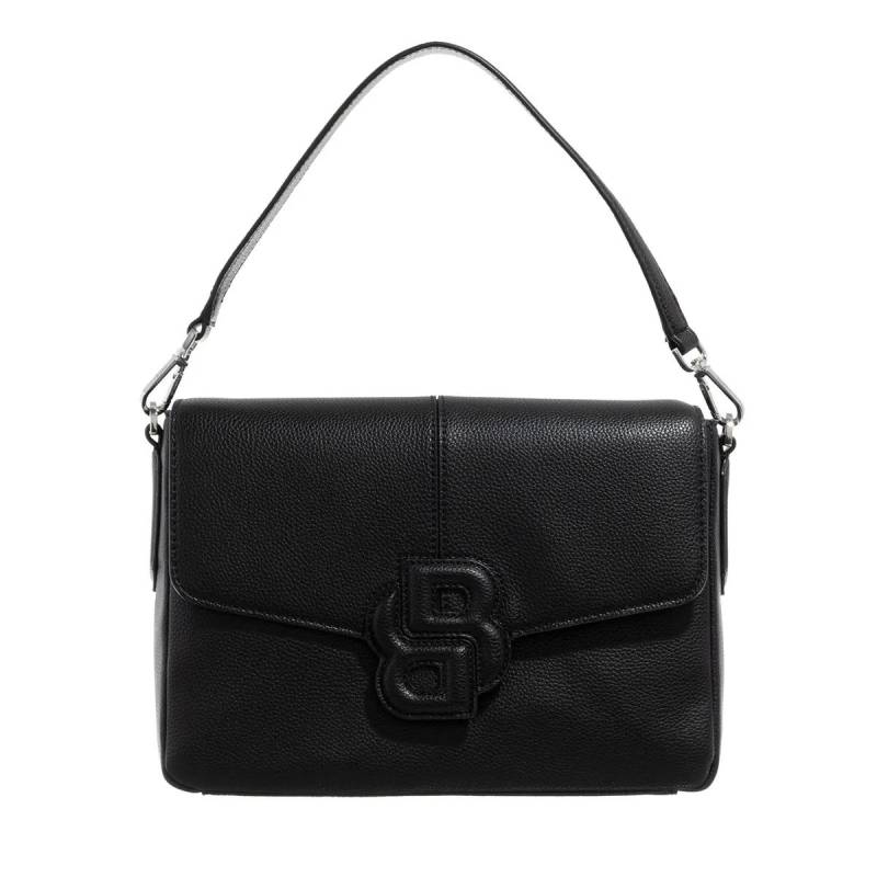 Boss Schultertasche - Anett Saddle - Gr. unisize - in Schwarz - für Damen von Boss