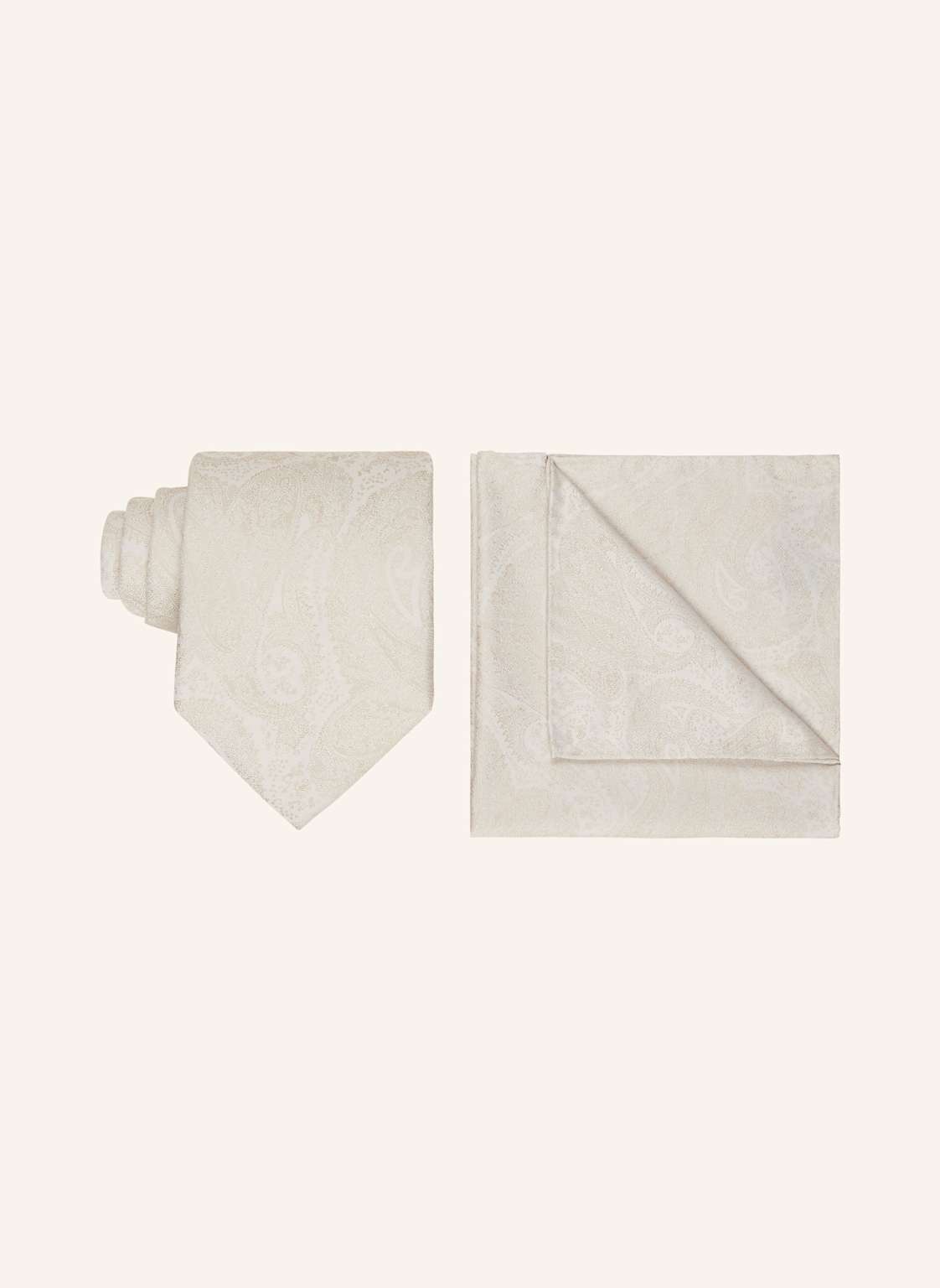 Boss Set: Krawatte Und Einstecktuch weiss Boss Set: Krawatte Und Einstecktuch weiss von Boss