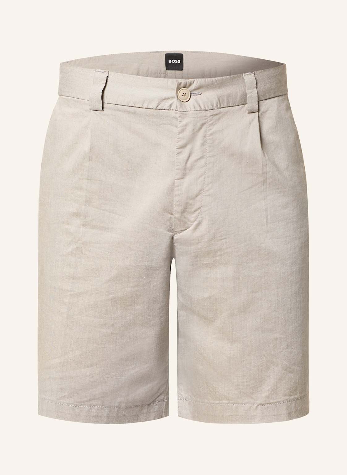 Boss Chinoshorts Perin Tapered Fit beige Boss Chinoshorts Perin Tapered Fit beige von Boss