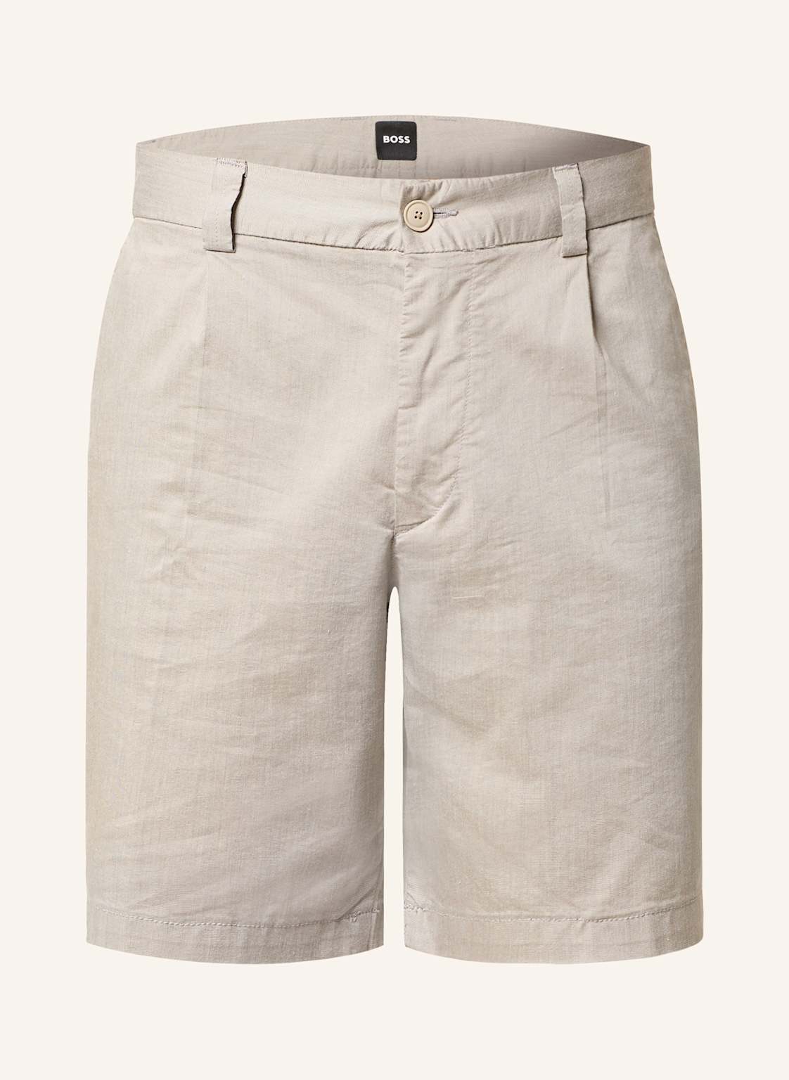 Boss Shorts Perin Tapered Fit beige von Boss