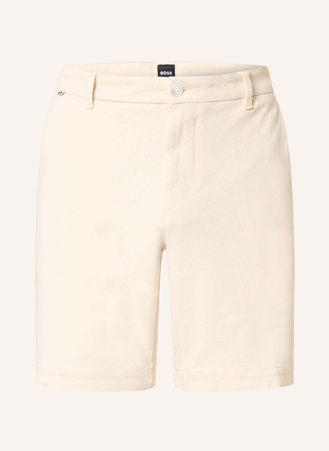 Boss Chinoshorts Slim Fit beige von Boss