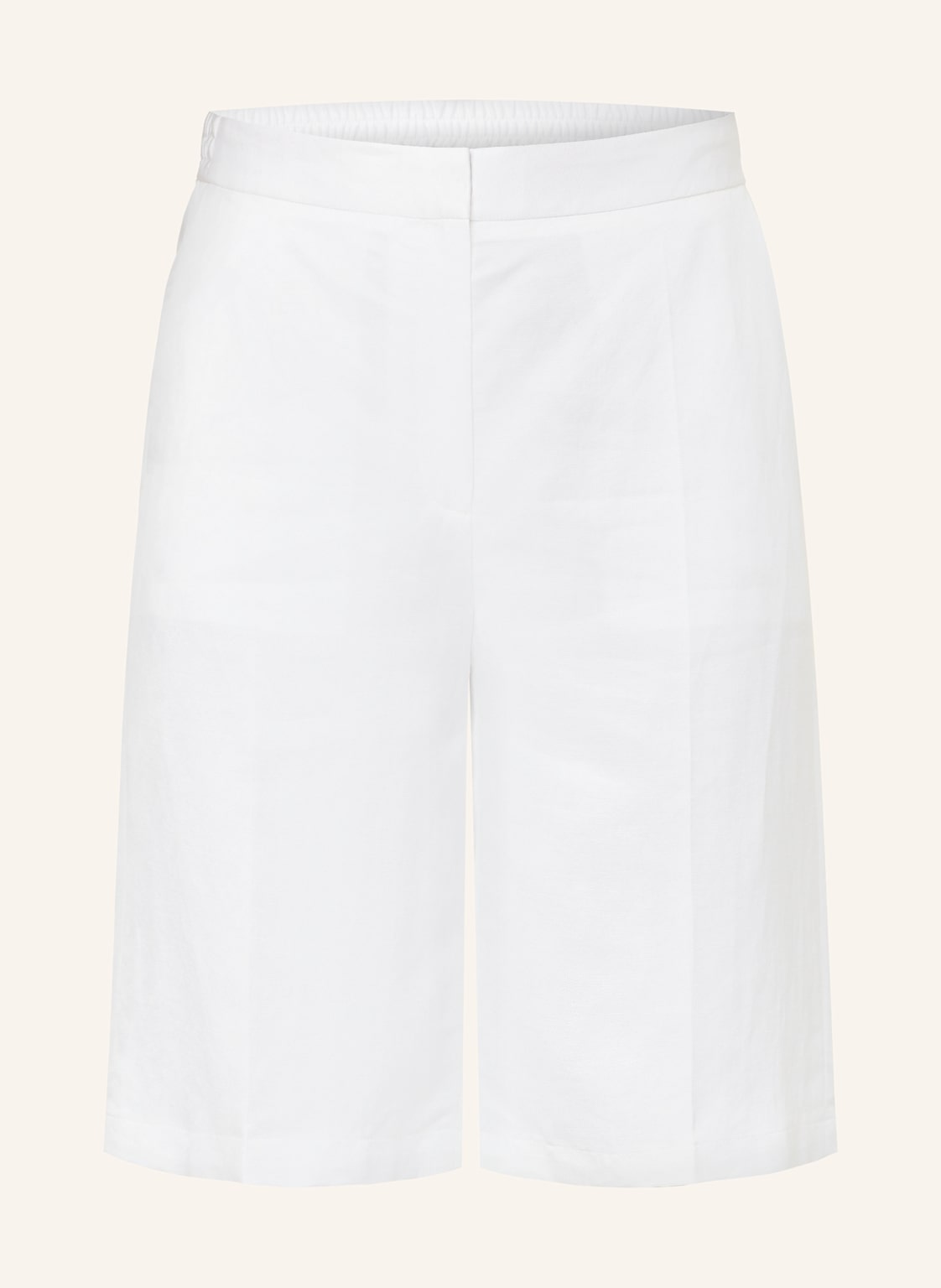 Boss Shorts Telini Mit Leinen weiss Boss Shorts Telini Mit Leinen weiss von Boss
