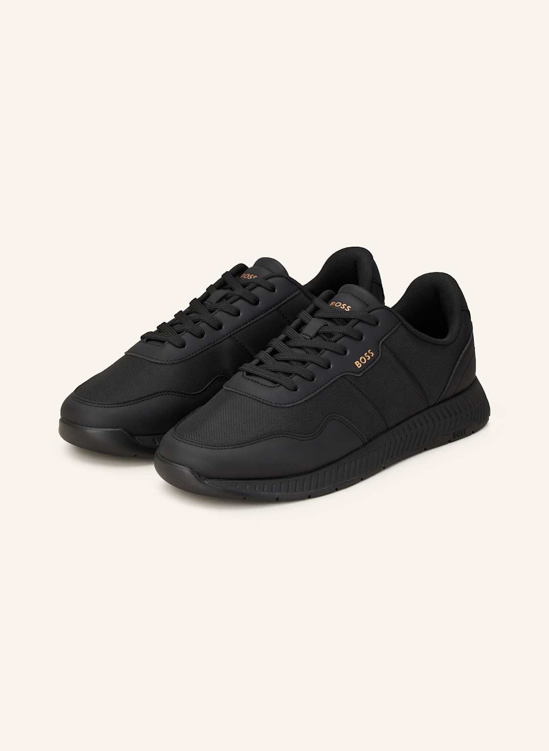 Boss Sneaker Titanium_Runn schwarz von Boss