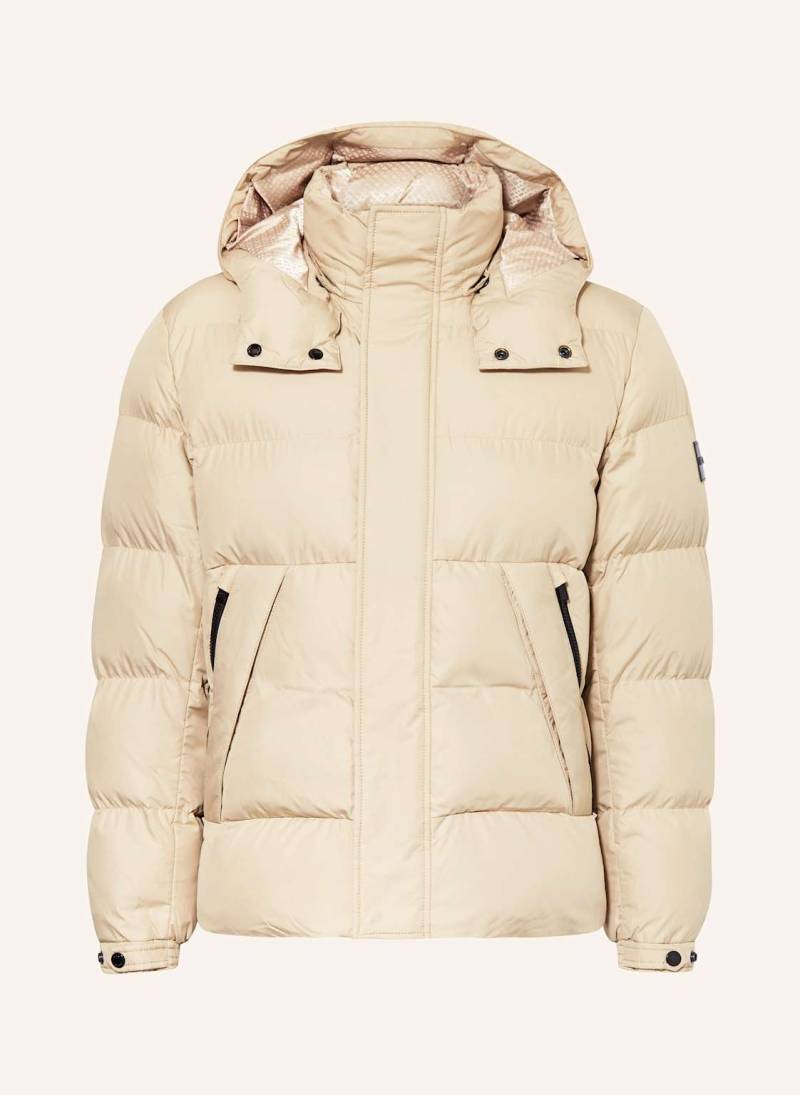 Boss Steppjacke Corbinian Mit Abnehmbarer Kapuze beige von Boss