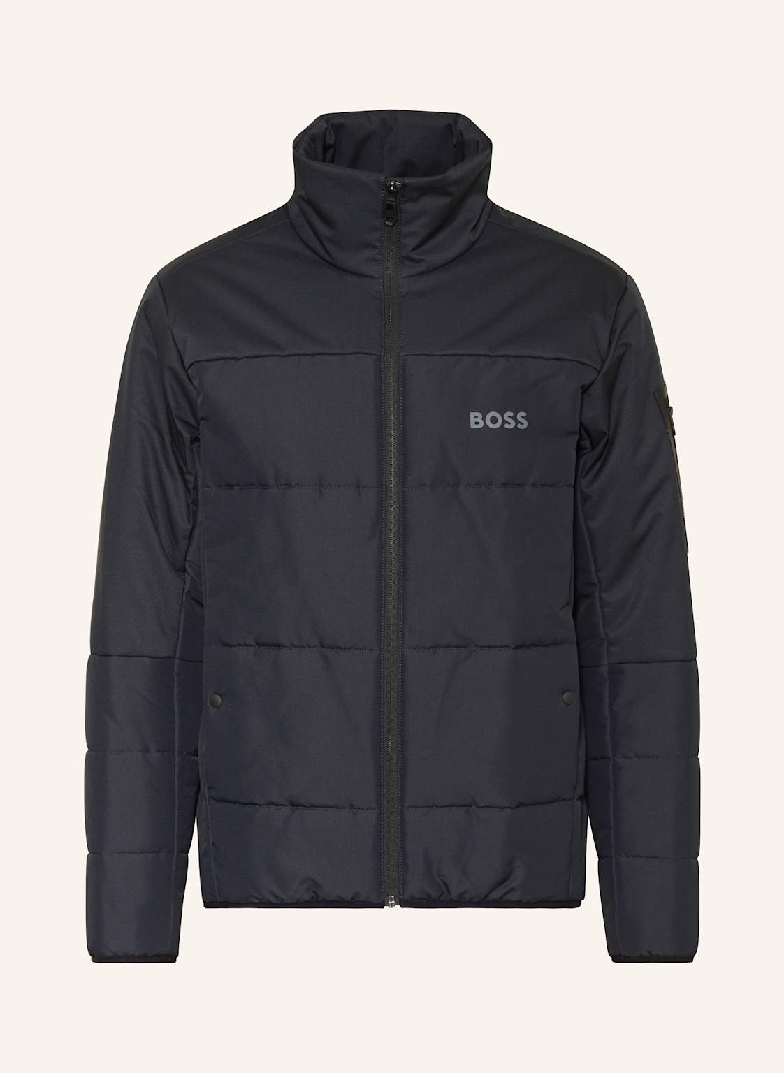 Boss Steppjacke Hamar blau von Boss