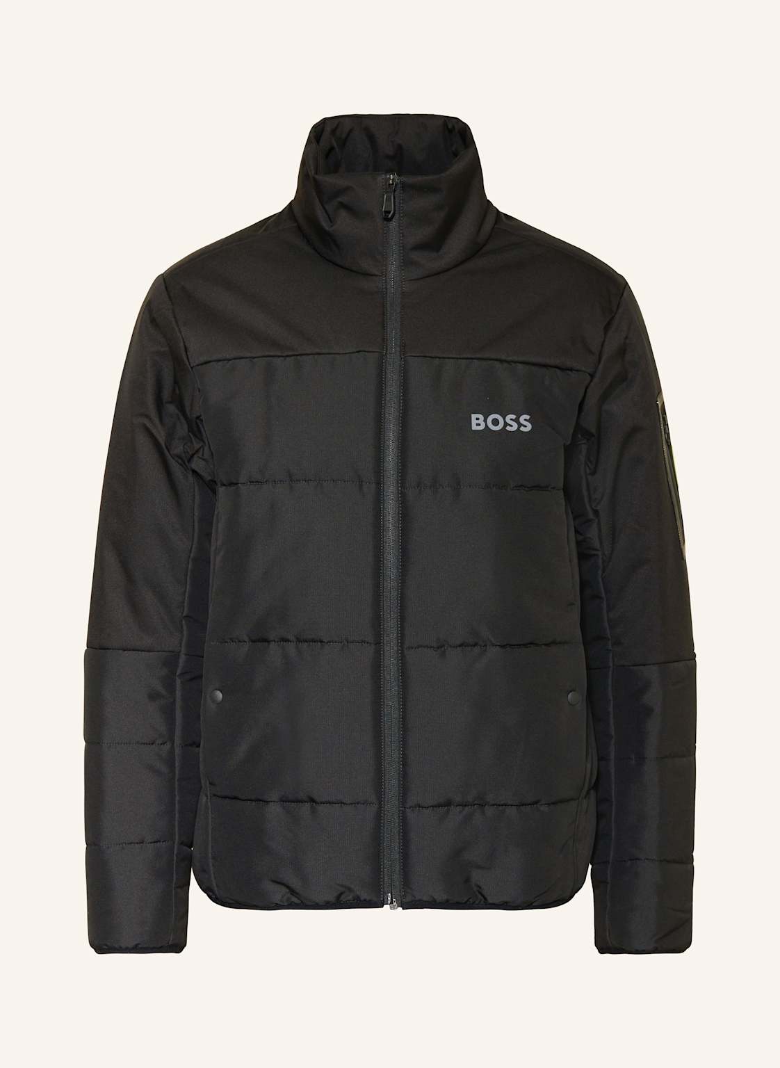 Boss Steppjacke Hamar schwarz von Boss