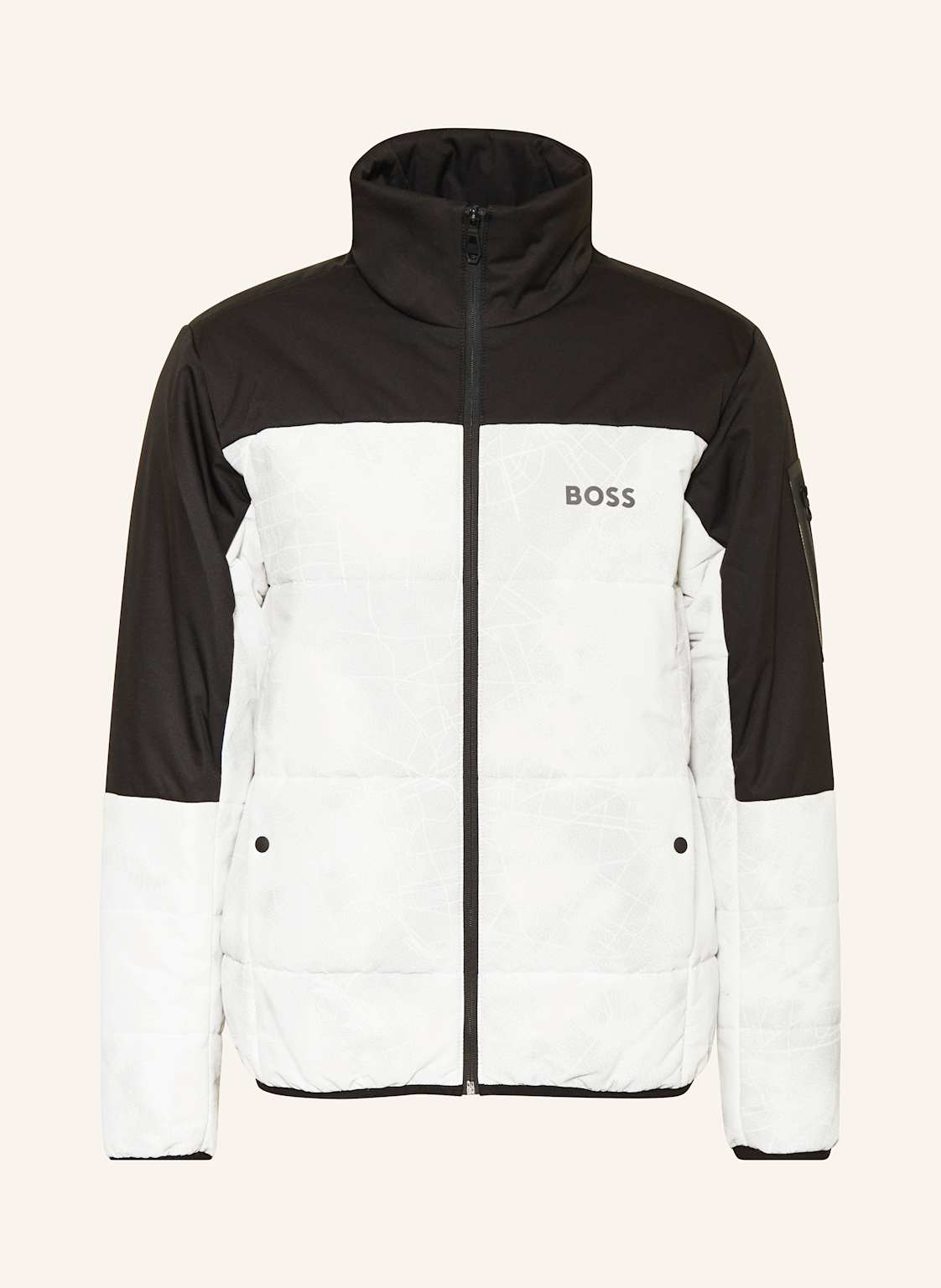 Boss Steppjacke Hamar weiss Boss Steppjacke Hamar weiss von Boss