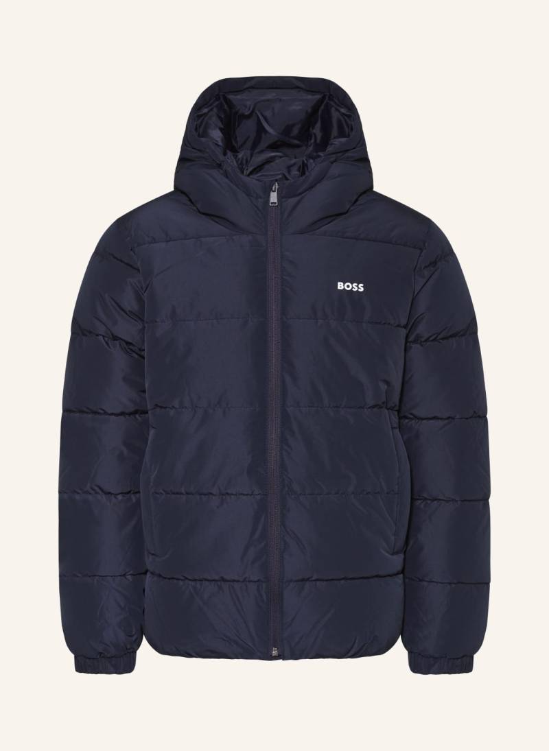 Boss Steppjacke blau von Boss