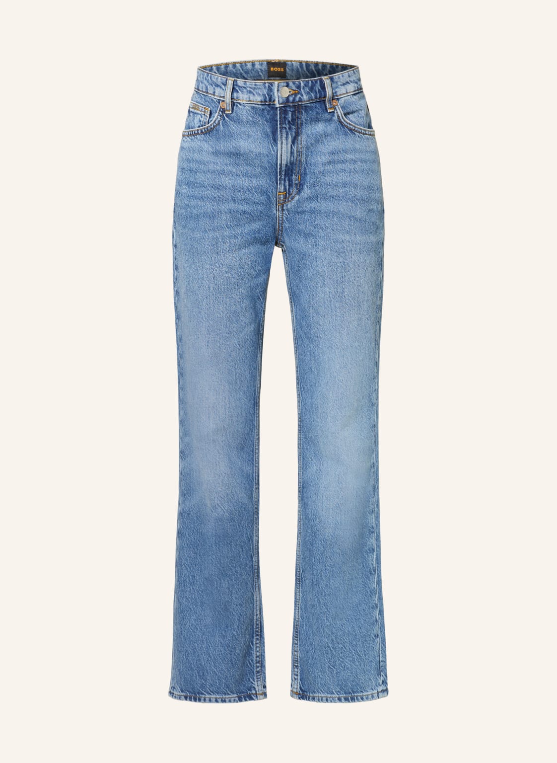 Boss Straight Jeans Ada blau von Boss