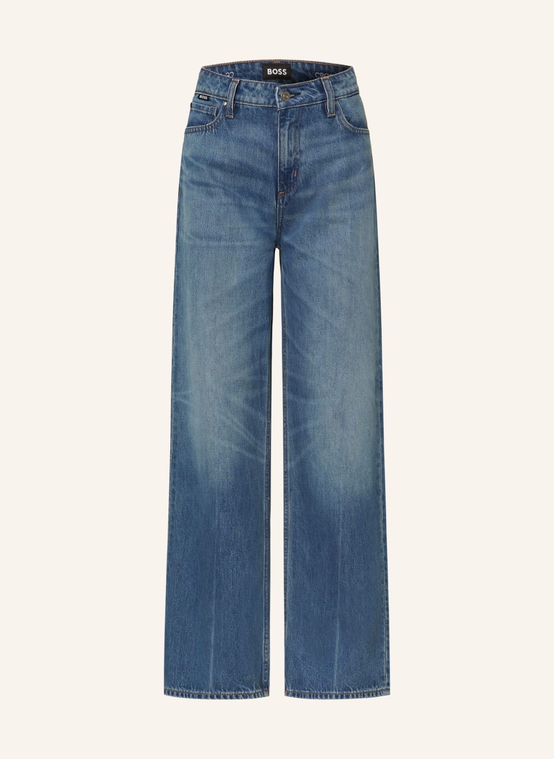 Boss Straight Jeans Crossroad blau von Boss