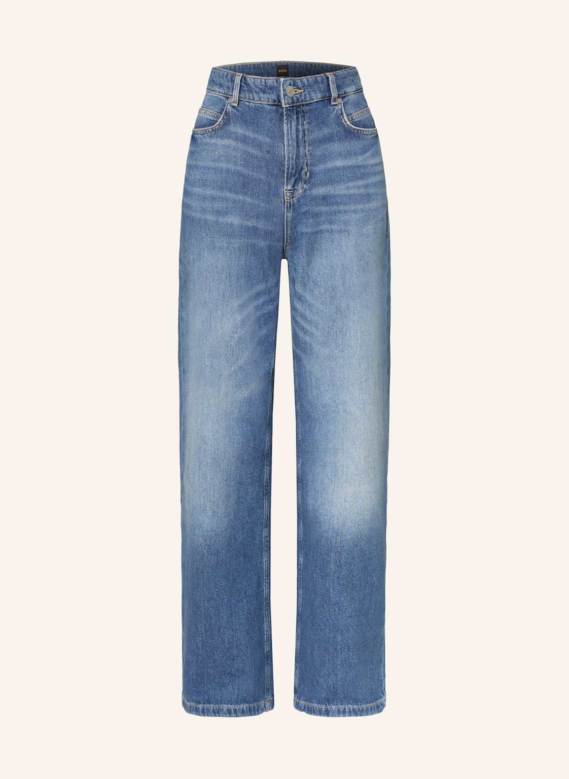 Boss Straight Jeans Marlene blau Boss Straight Jeans Marlene blau von Boss