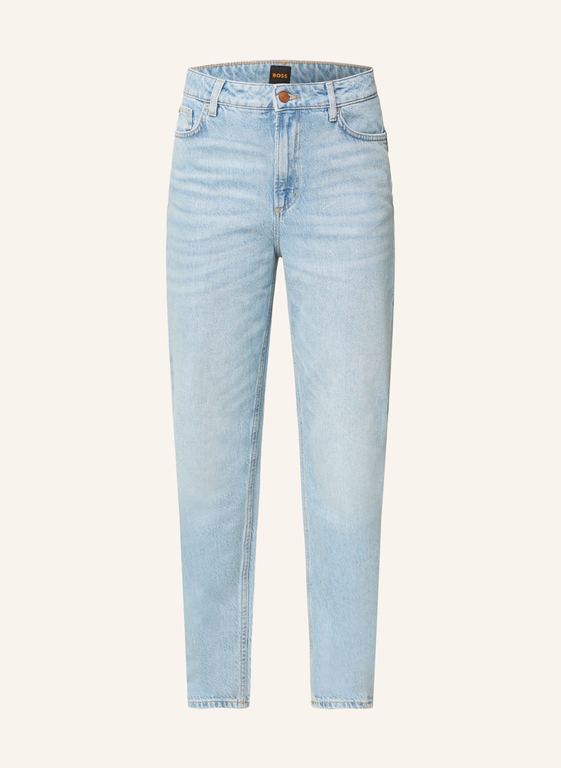 Boss Straight Jeans Ruth blau von Boss