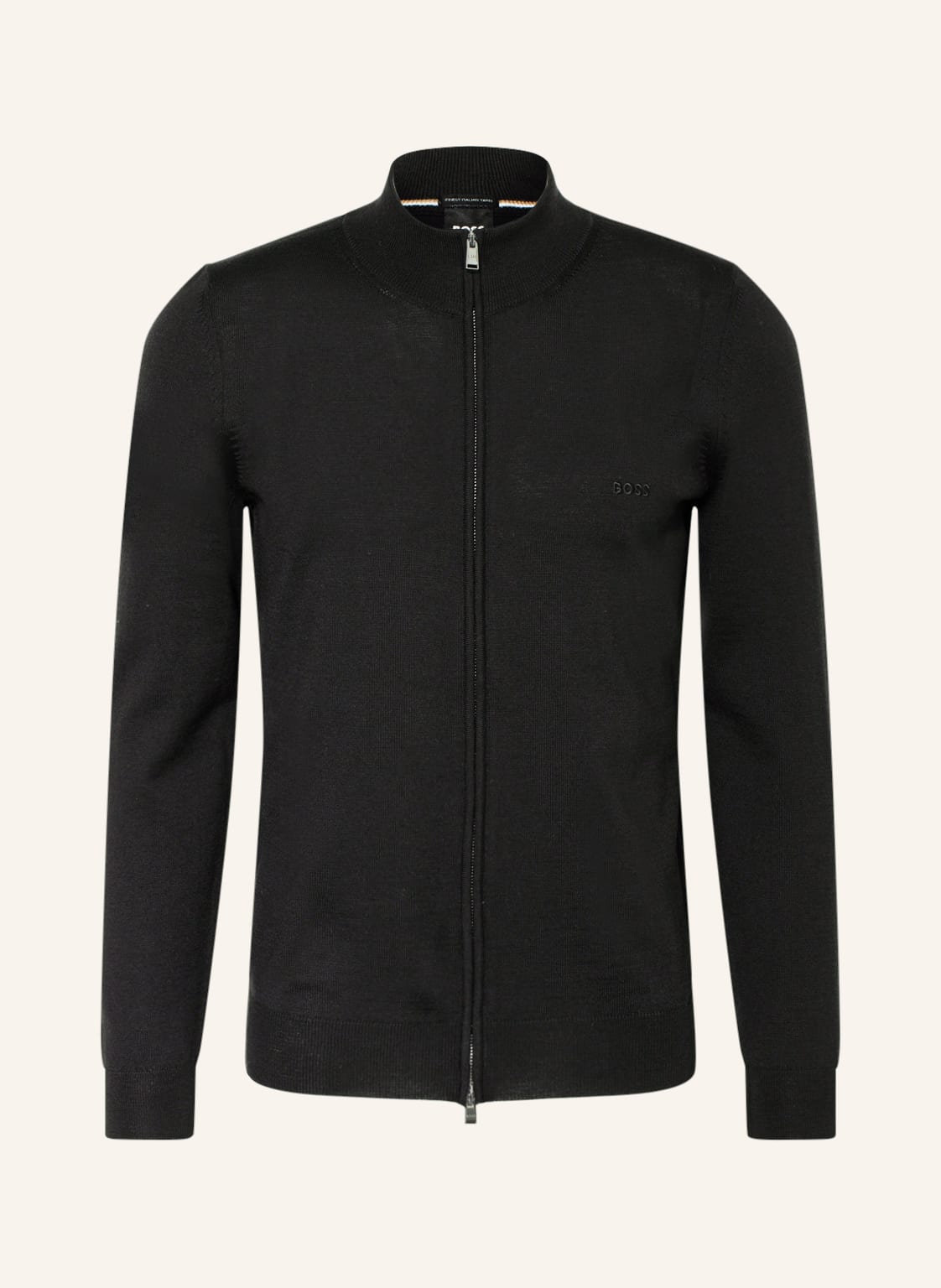 Boss Strickjacke Balonso schwarz von Boss