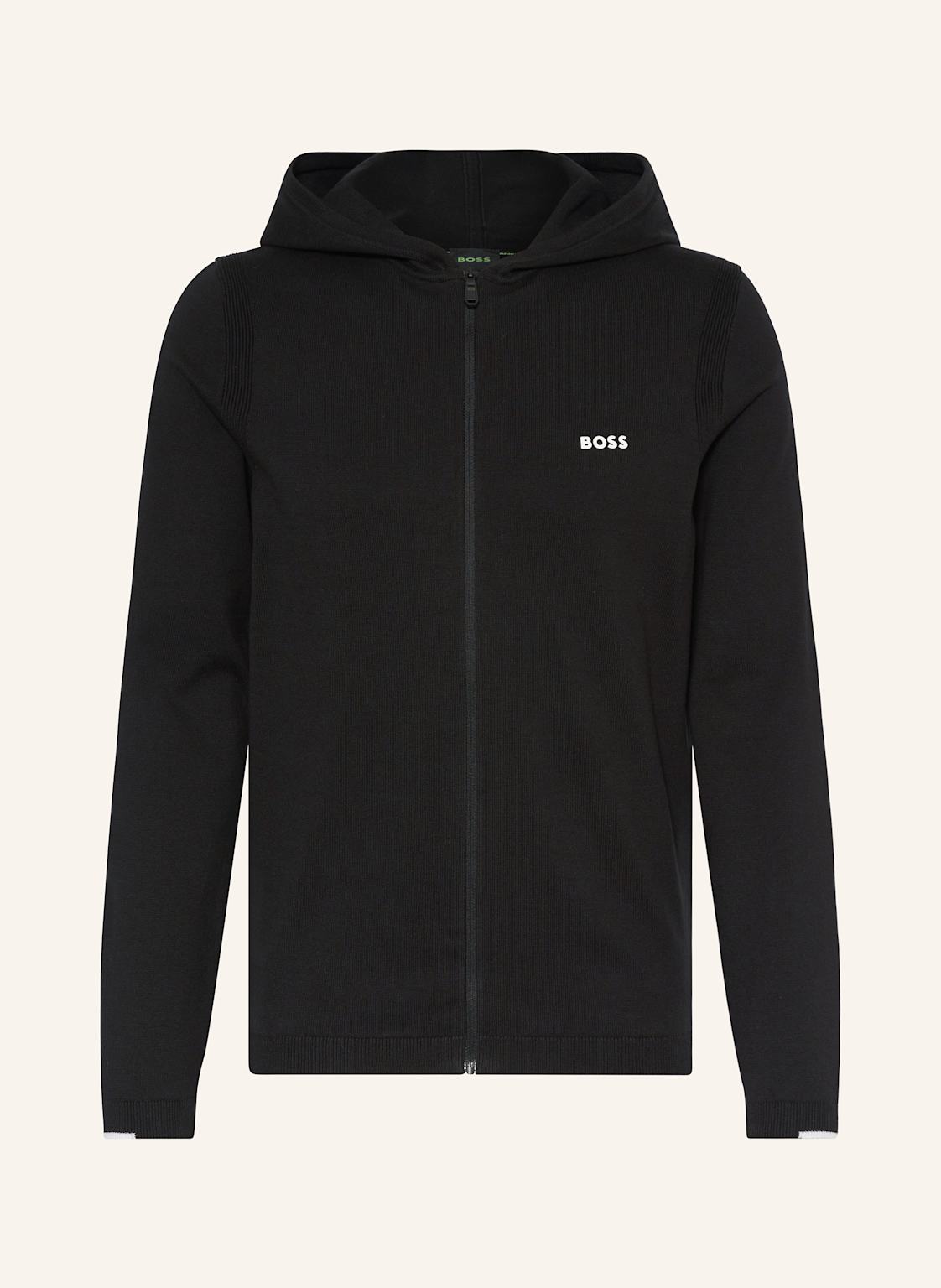 Boss Strickjacke Ever schwarz von Boss