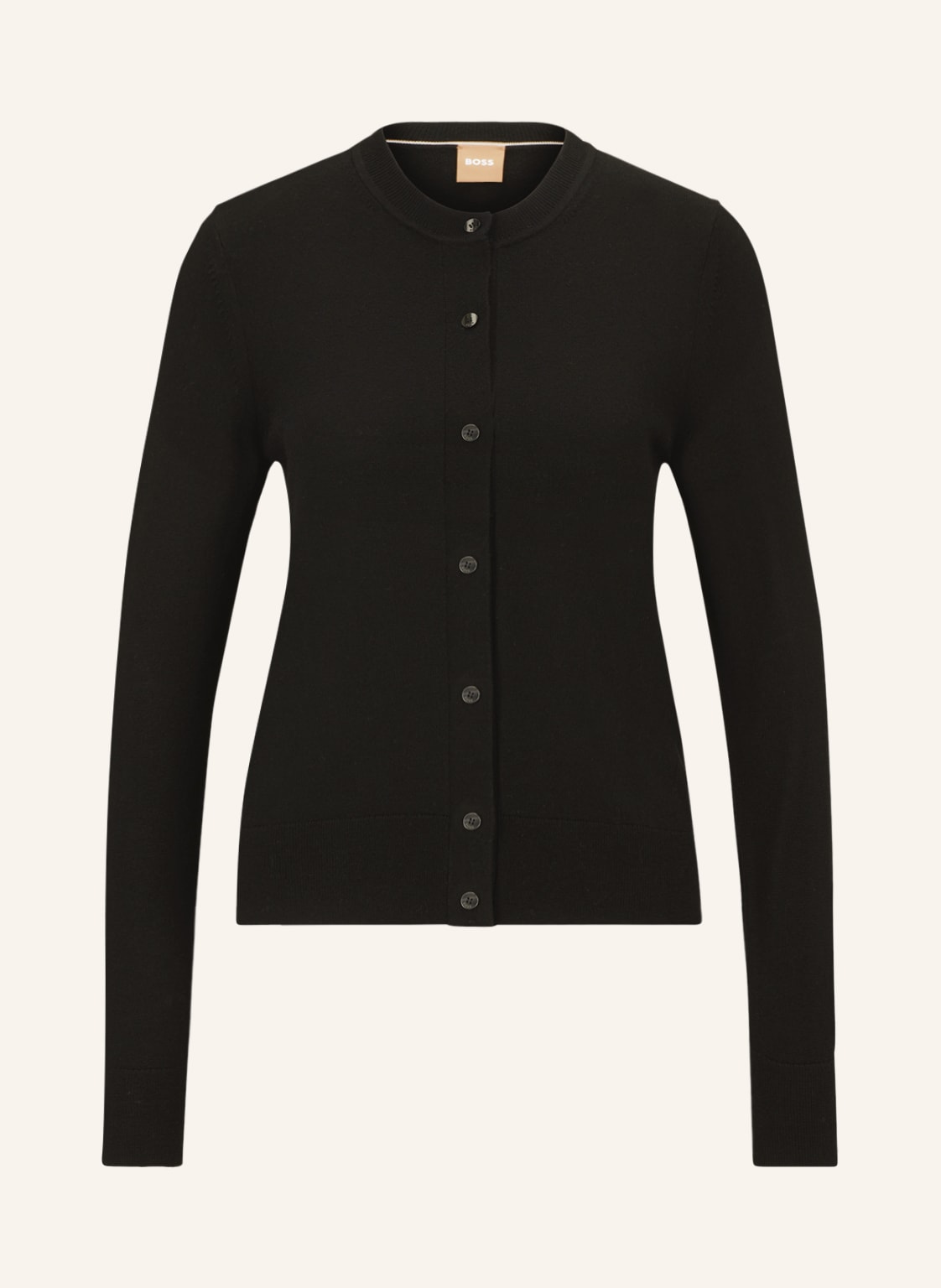 Boss Strickjacke Fadenasi schwarz Boss Strickjacke Fadenasi schwarz von Boss