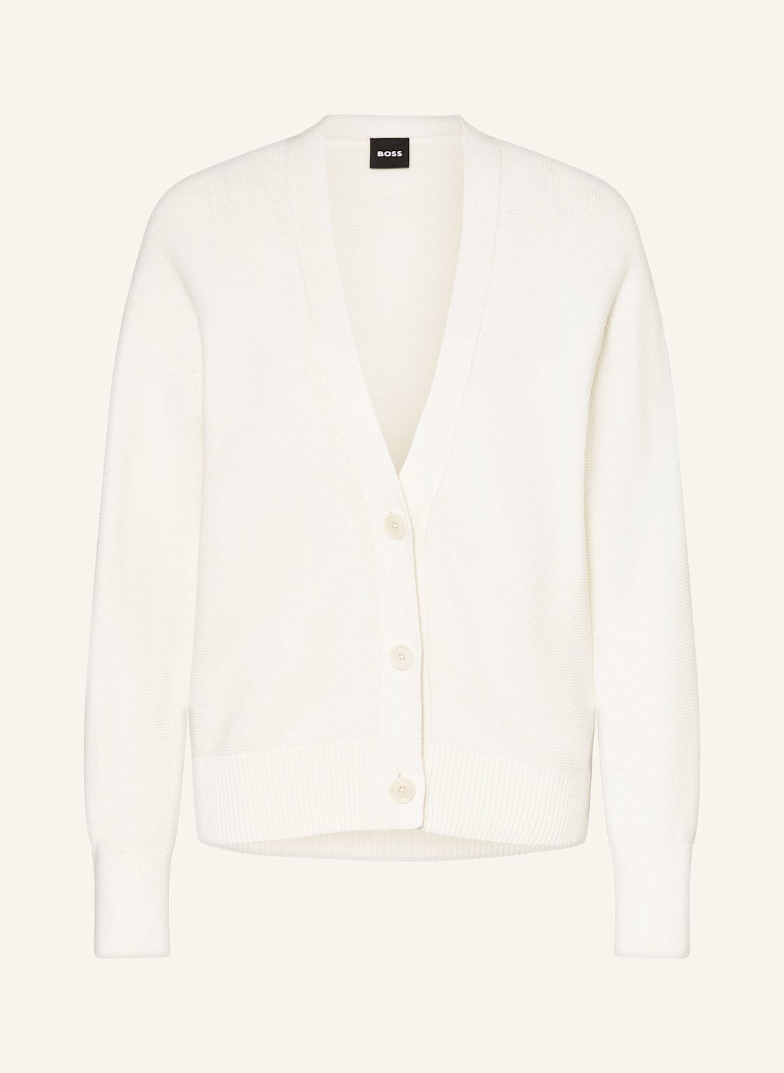 Boss Strickjacke Fantinore weiss Boss Strickjacke Fantinore weiss von Boss