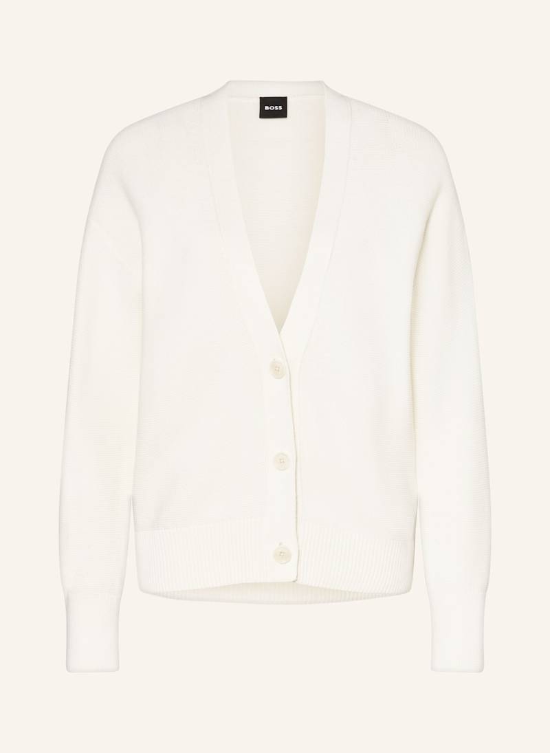 Boss Strickjacke Fantinore weiss von Boss