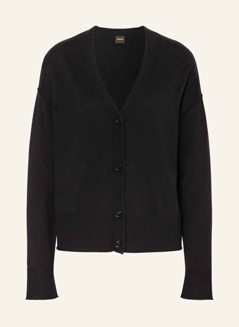 Boss Strickjacke Feda schwarz von Boss