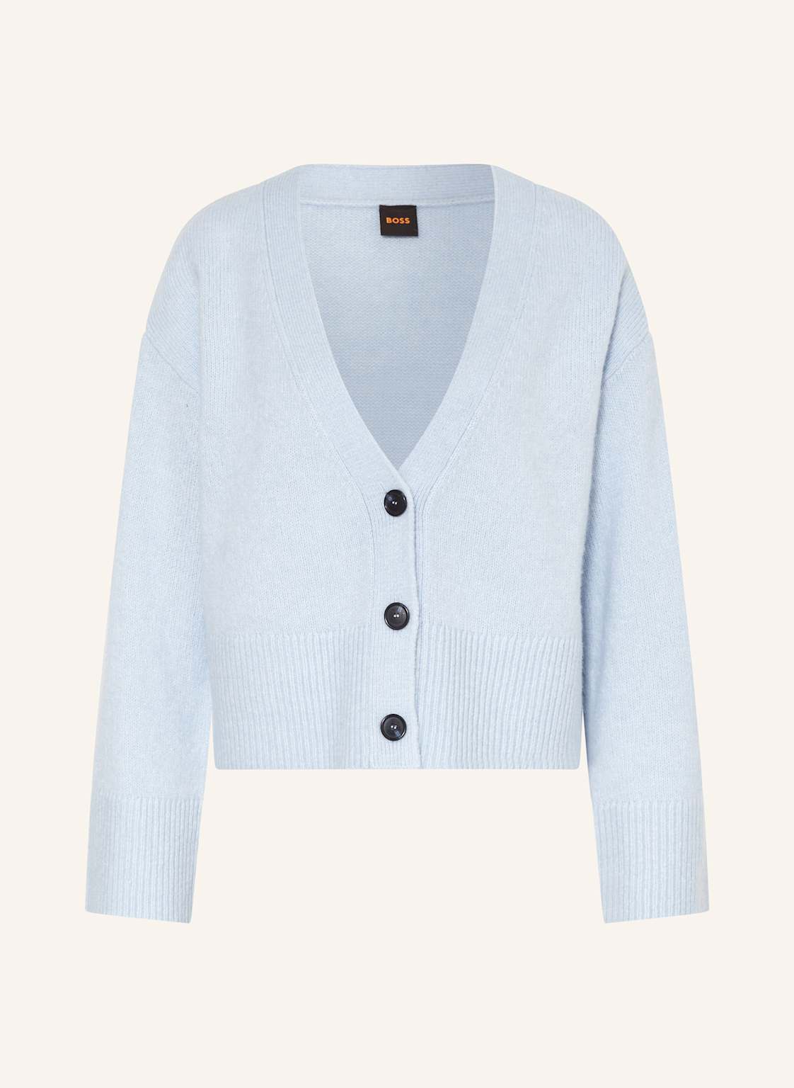 Boss Strickjacke Fondina blau von Boss