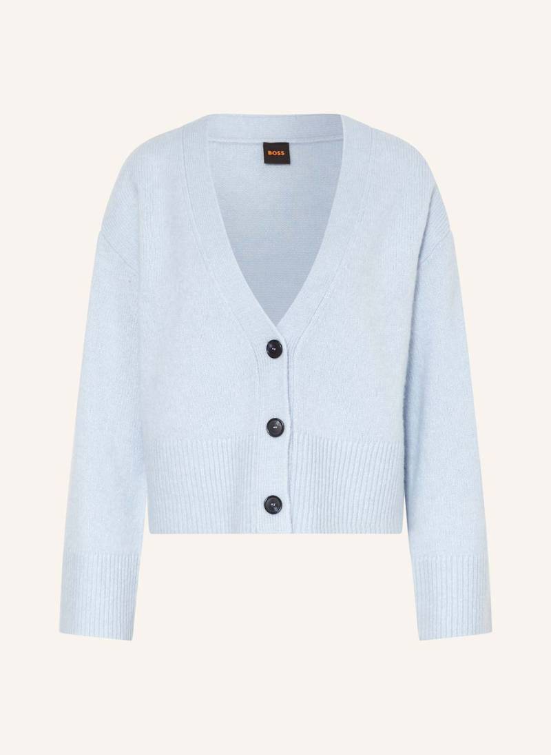 Boss Strickjacke Fondina blau von Boss