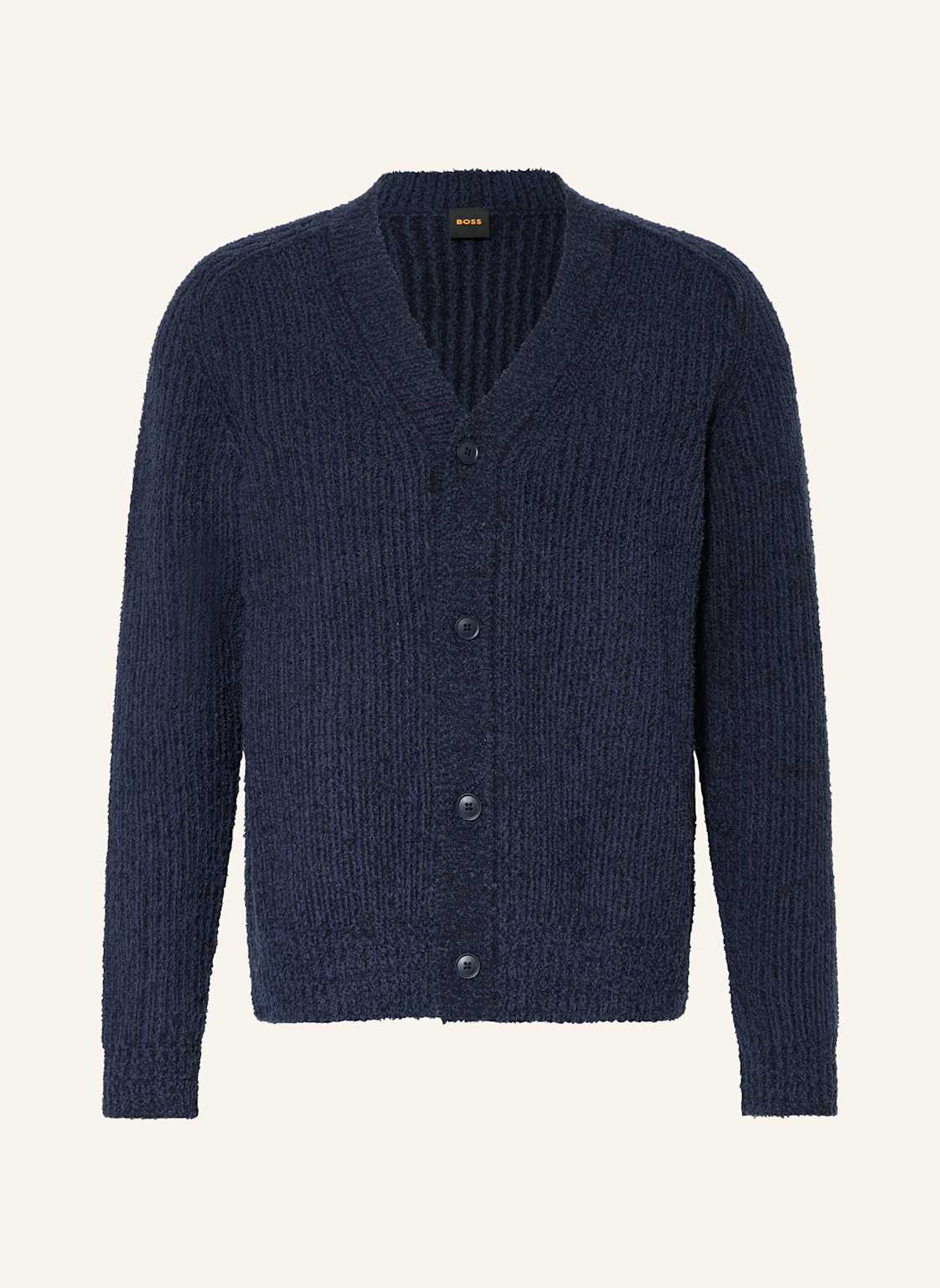 Boss Strickjacke Kardirice blau von Boss