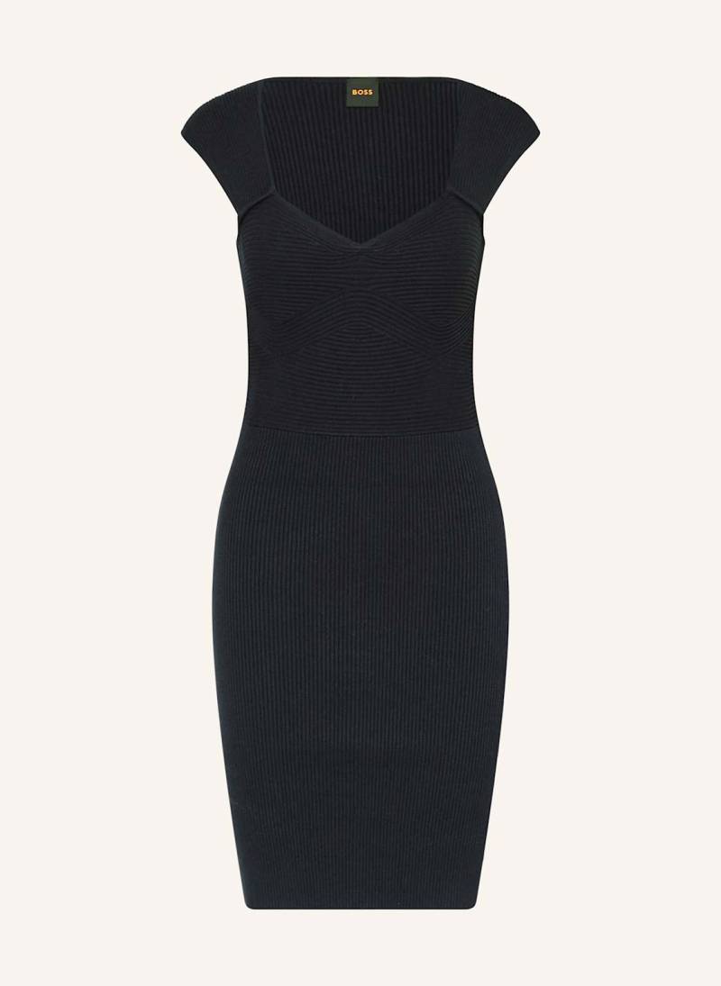 Boss Strickkleid Foberts blau von Boss