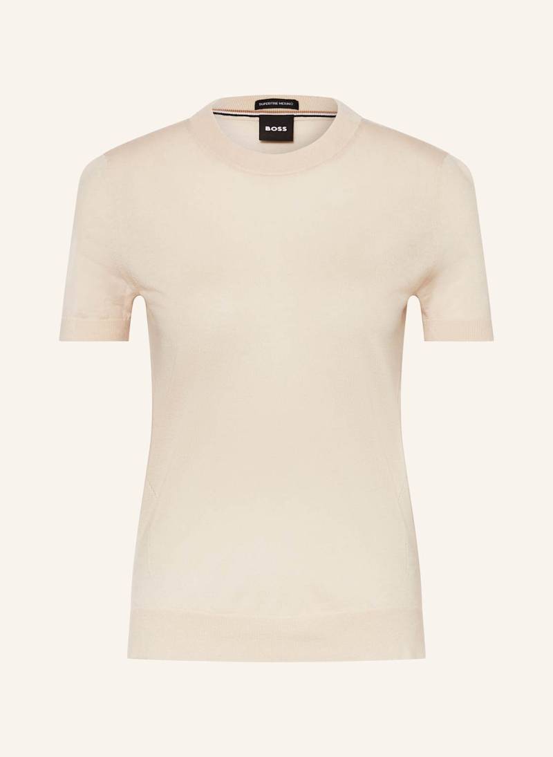 Boss Strickshirt Falyssiasi beige von Boss