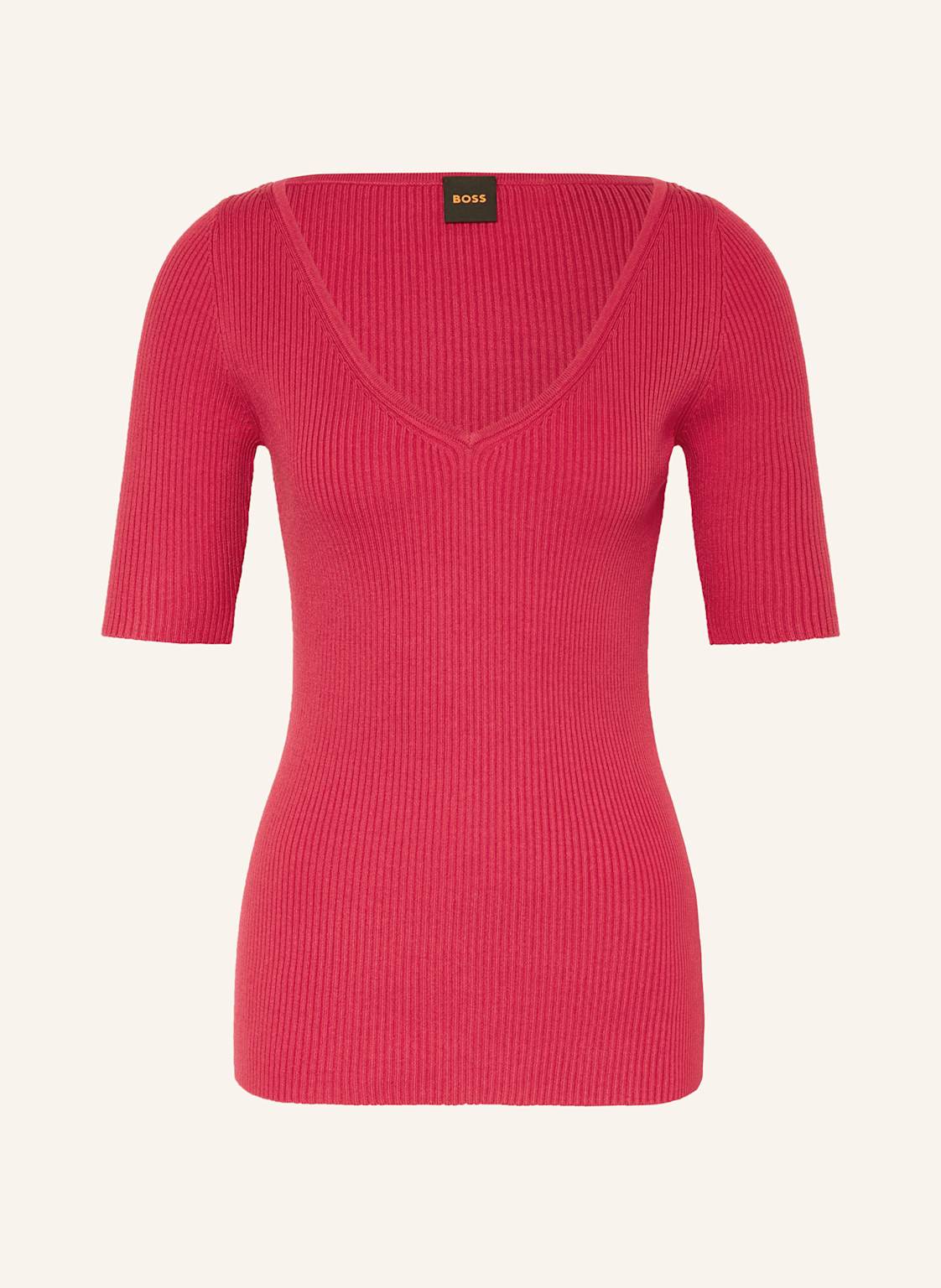 Boss Strickshirt Faradisco rot Boss Strickshirt Faradisco rot von Boss