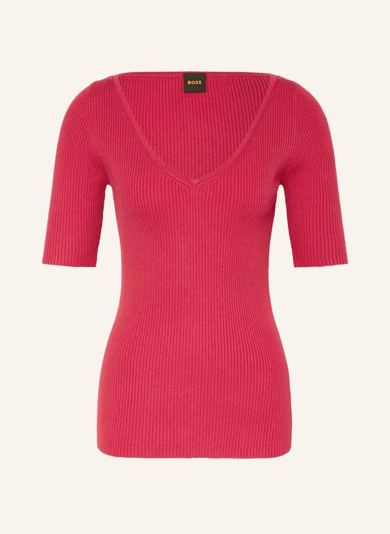 Boss Strickshirt Faradisco pink von Boss