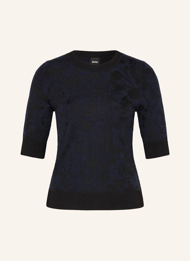 Boss Strickshirt Firone blau von Boss