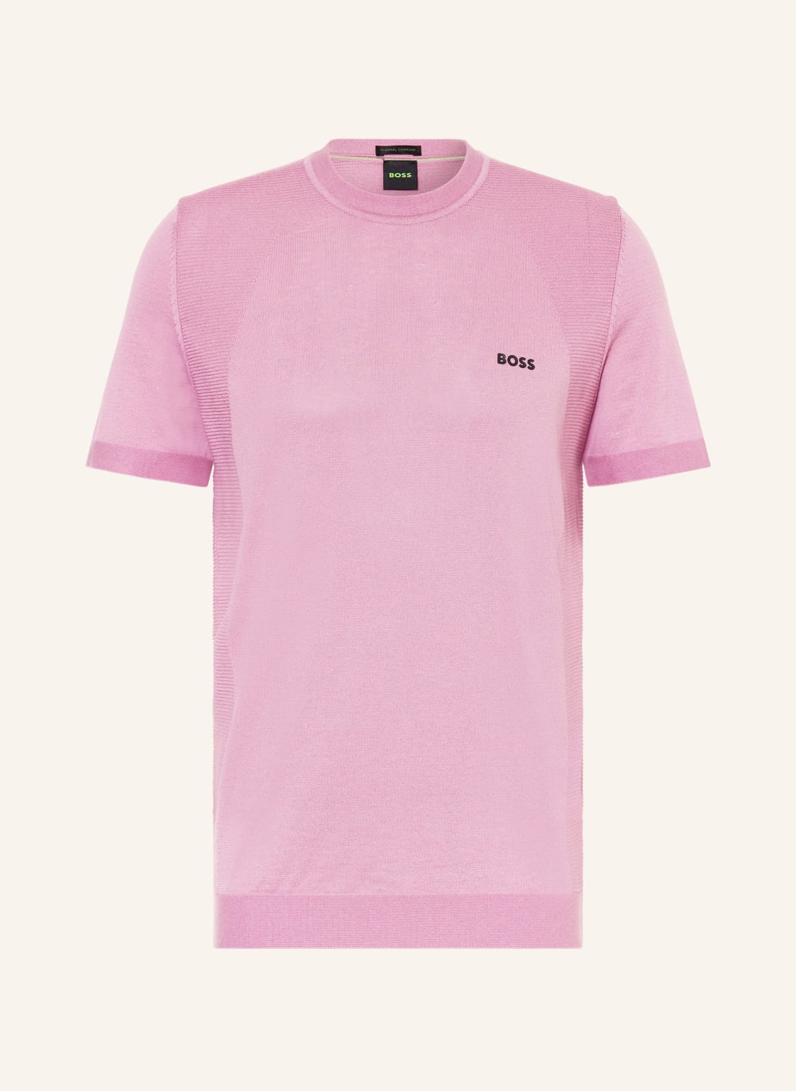 Boss Strickshirt Momentum_Lite rosa von Boss