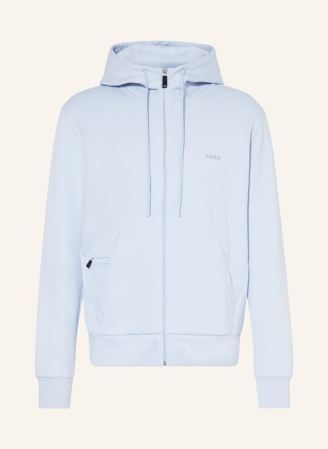 Boss Sweatjacke Saggy blau von Boss