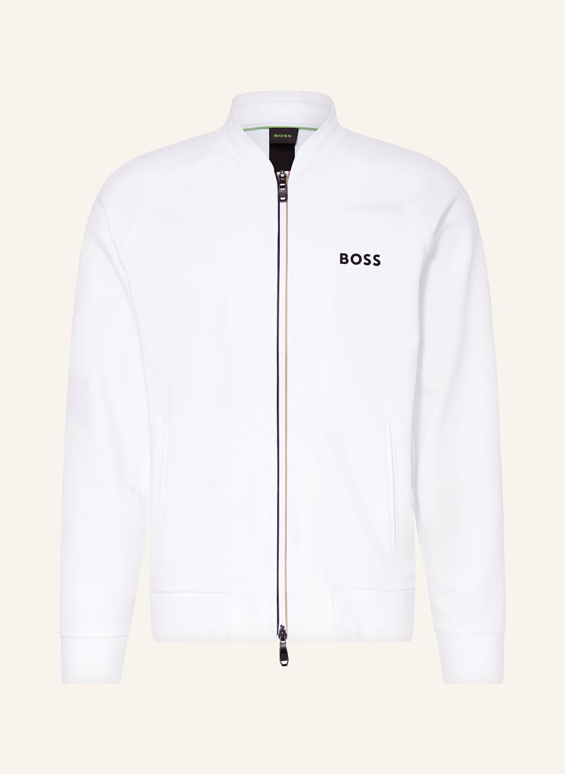 Boss Sweatjacke Samoo Mb weiss von Boss