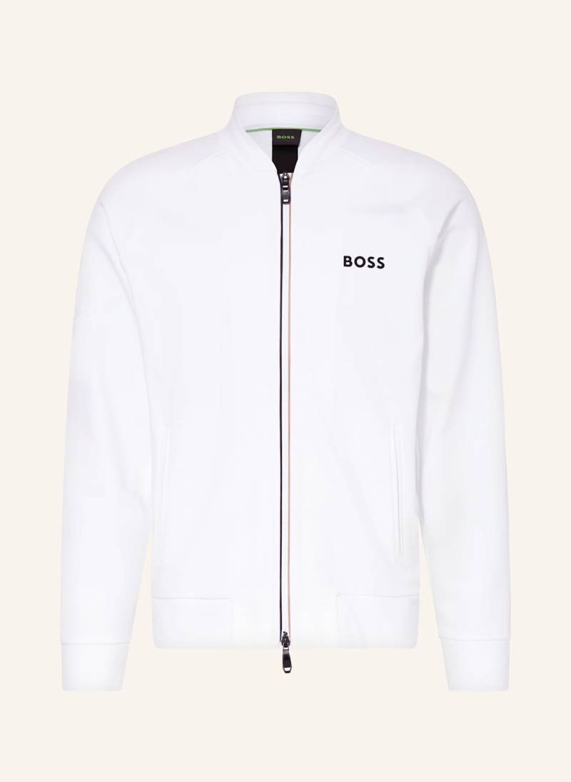 Boss Sweatjacke Samoo Mb weiss von Boss