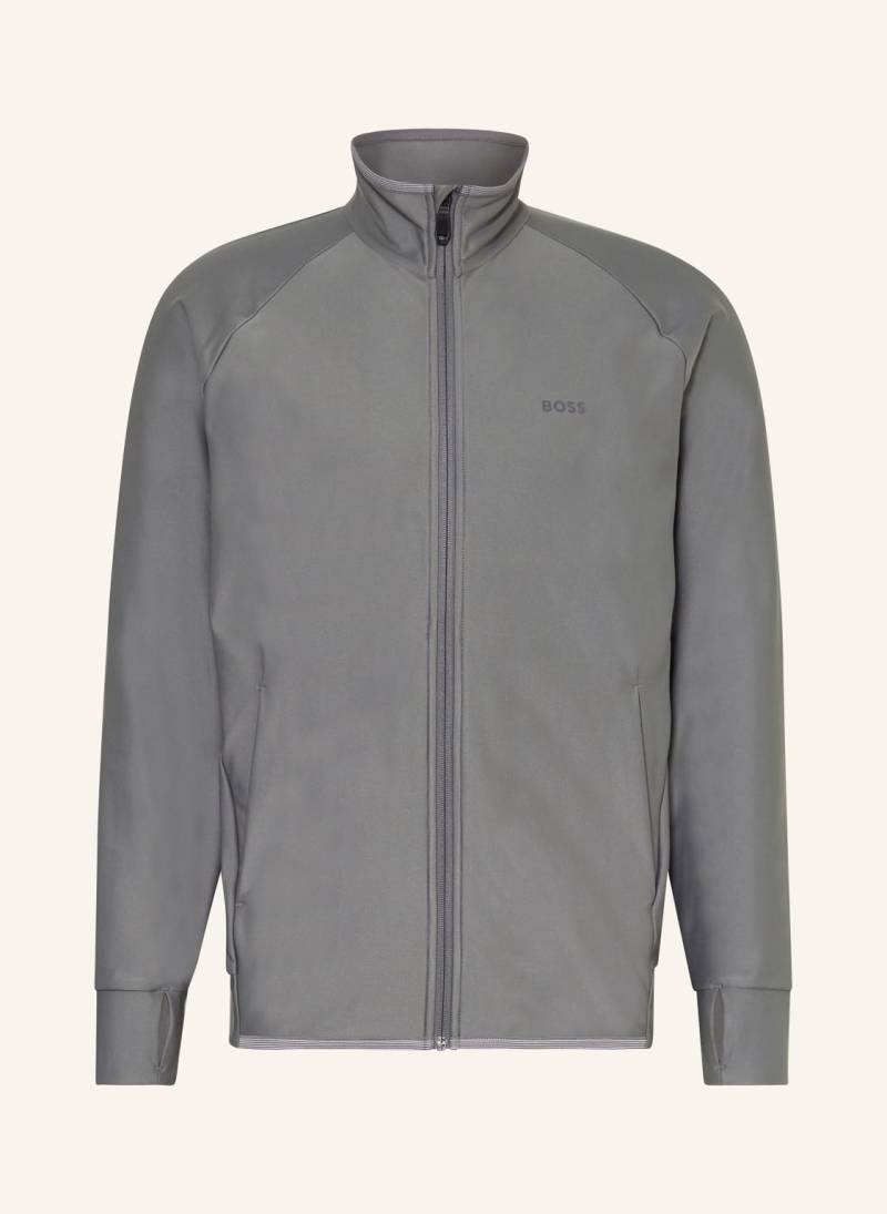 Boss Sweatjacke Sicon Active grau von Boss