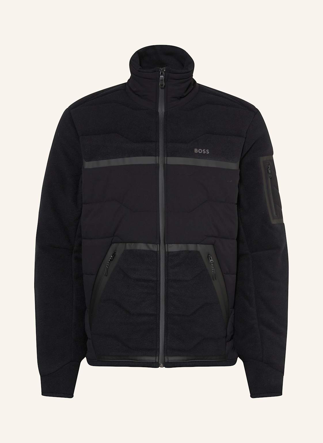 Boss Sweatjacke Snoozy schwarz von Boss