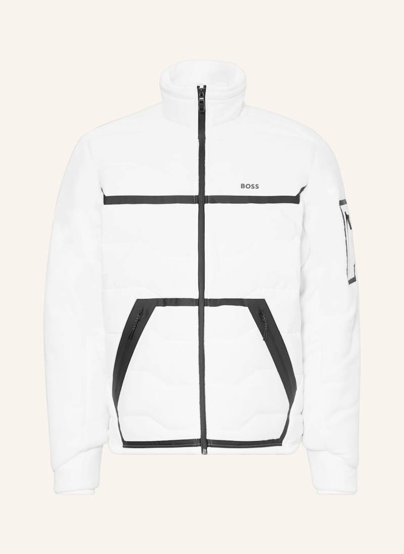 Boss Sweatjacke Snoozy weiss von Boss