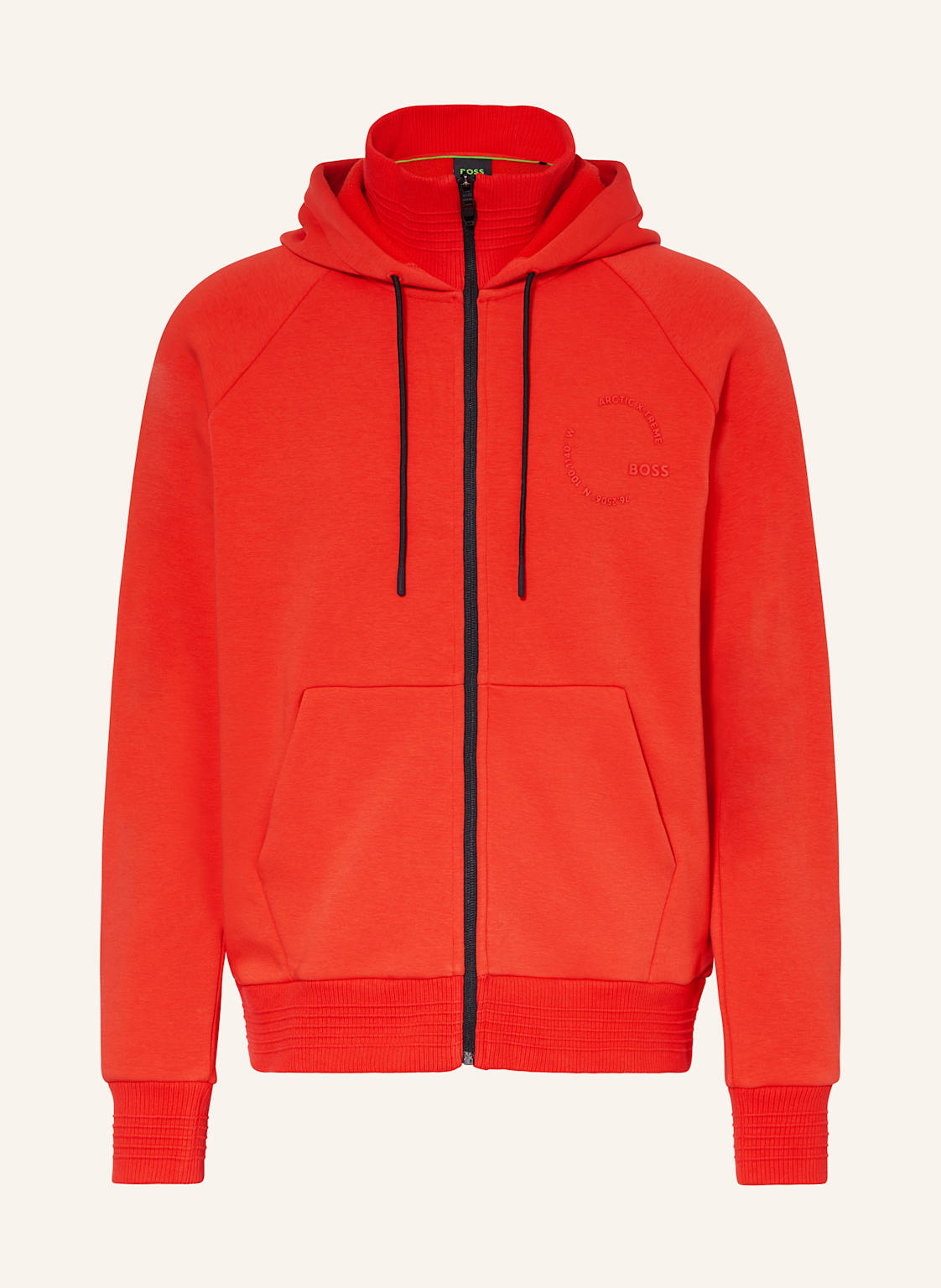 Boss Sweatjacke Snuggel rot von Boss