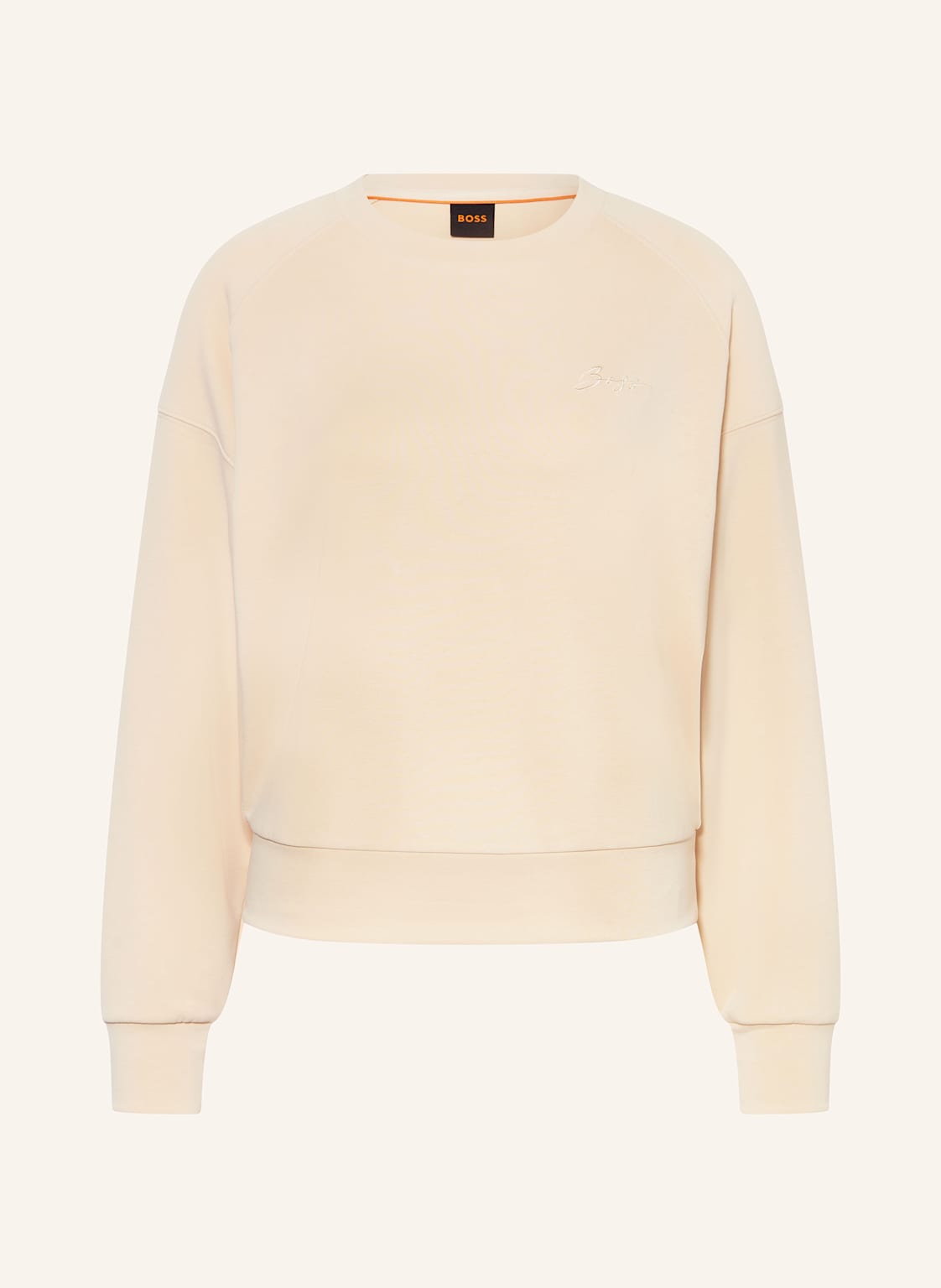 Boss Sweatshirt Eslita beige von Boss