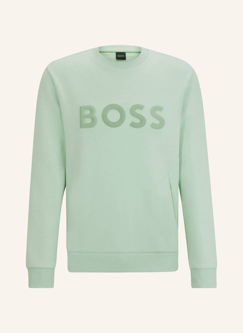 Boss Sweatshirt Salbo gruen von Boss