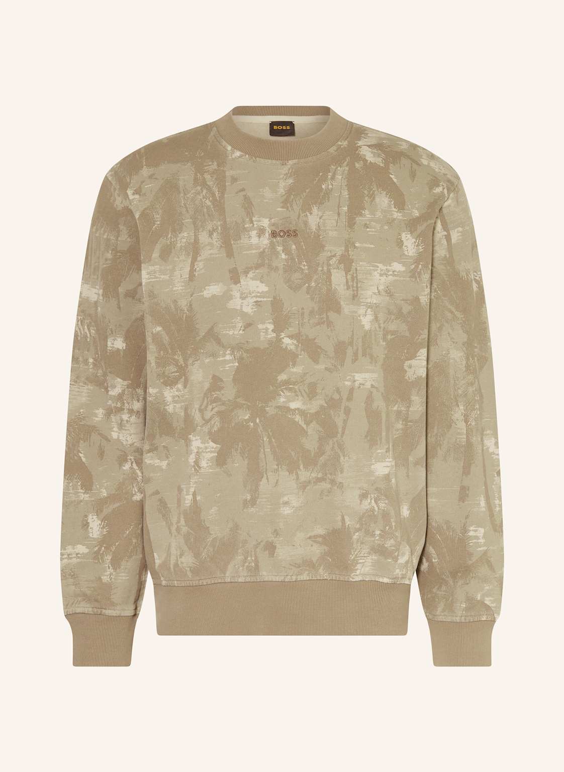 Boss Sweatshirt We_Jungle beige Boss Sweatshirt We_Jungle beige von Boss